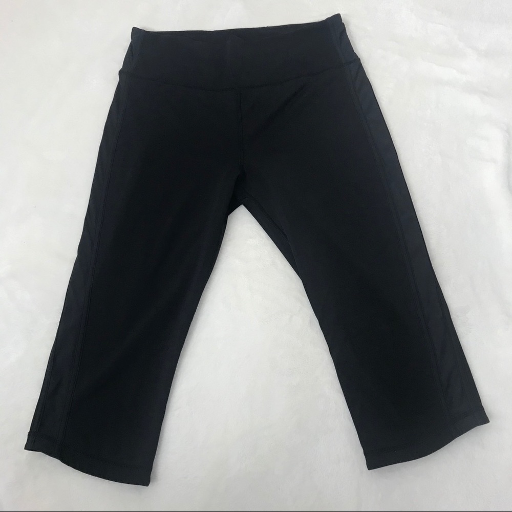 Lululemon High Rise Crop Tights Black 10